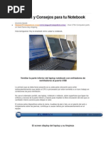 Cuidados y Consejos Para Tu Notebook