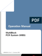 User Manual - Hybaid - MBS PCR System MBSR - HBMBS