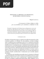 Reforma Constitucional-proteger La Libertad
