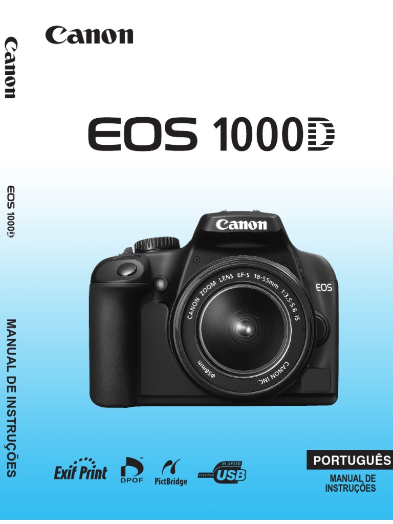 Manual Canon EOS 1000D [4NDR3]