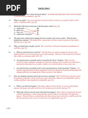 Chapter 2 Review Electrical Wiring Residential Electrical Wiring Machines