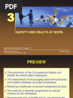 Chap003 (C7 Maimunah) - Safety and Health at Work