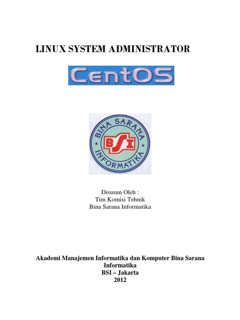 Modul Linux System Administrator | PDF | Komputer | Teknologi & Rekayasa