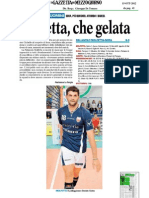 15 Ott.'12 GAZZETTA DEL MEZZOGIORNO (Molfetta Che Gelata, Di Marianna La Forgia)