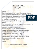 Bodas de Caná - Oração