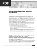 Configuring Multiprotocol BGP Extensions For IP Multicast: Cisco IOS IP Configuration Guide