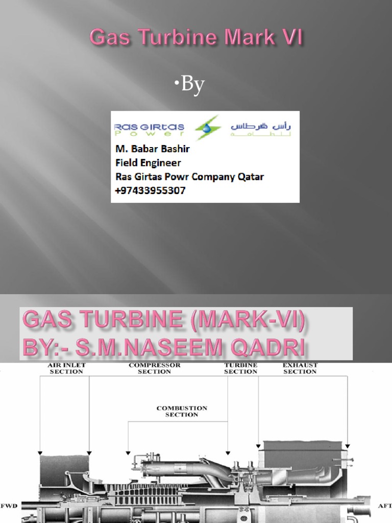 Gas Turbin Mark VI | PDF | Turbine | Gas Turbine