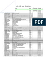 AIA CAD Layer Guidelines: Architectural