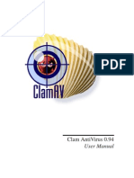 Clam Antivirus 0.94: User Manual