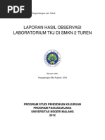 Download Laporan Hasil Observasi Laboratorium Teknik by Kevin Pangadongan SN110895646 doc pdf