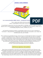 Como Calcular As Calhas de Uma Cobertura