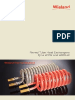 Finned Tube Heat Exchangers Type WRW and WRW-W