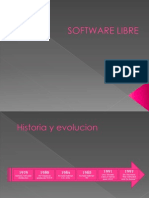 Software Libre Historia y Evolucion