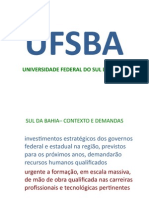 PROJETO UFSBA 07