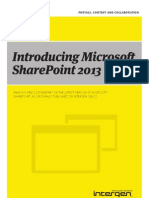 Introducing Microsoft SharePoint 2013