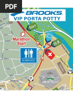 2012 Marine Corps Marathon VIP Porta Potty Map