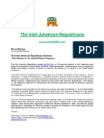 The Irish American Republicans Endorse Fran Becker For U.S. Congress