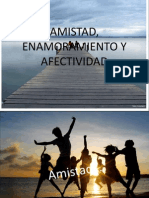 Amistad, Enamoramiento y Afectividad