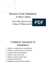 Discrete-Event Simulation A First Course