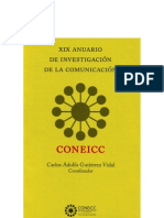 XIX Anuario de Investigación de La Comunicación Coneicc