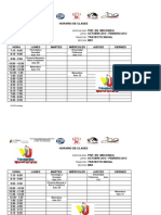 HORARIOS ING MECANICA NUEVO INGRESO 2012.