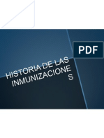Historia de Las Inmunizaciones