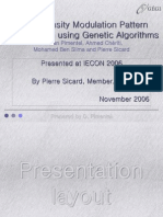 Pulse Density Modulation Pattern Optimization Using Genetic Algorithms (D. Pimentel IECON2006)