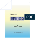 Lessons in Democracy English