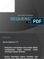 Materi DDP 2 - Sequence