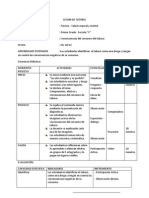 Sesión de Aprendizaje Consecuencias Del Consumo Del Tabaco