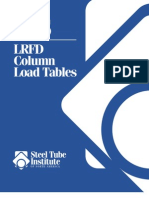 LRFD - HSS Column Load Table