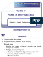 Tintas na construção civil: propriedades, tipos e aplicações