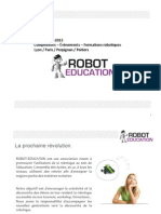 Dossier de Sponsoring Robot Education