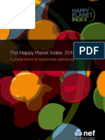 Happy Planet Index Report