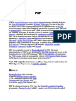 PHP: Hypertext Preprocessor, A