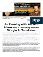 Ancient Aliens TV Star Giorgio Tsoukalos Hits St. Louis Sunday During National Tour George Noory Will Host Event!