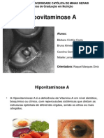 Slides de Hipovitaminose A