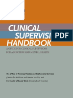 Clinical Supervision Handbook