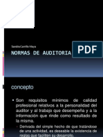 Normas de Auditoria