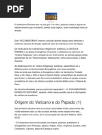 O Estado Do Vaticano - Documentário