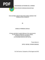 Download Multiple Intelligences Applied to Translation Students Thesis by Daniela Bunbury SN111069883 doc pdf