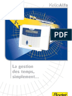 Logiciel de Gestion Des Temps Kelio Alfa 650240E