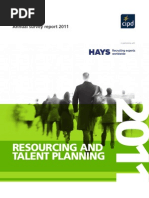 Resourcing and Talent Planning Survey 2011