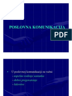 Poslovna Komunikacija