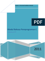 Modul Bahasa Pemrograman C