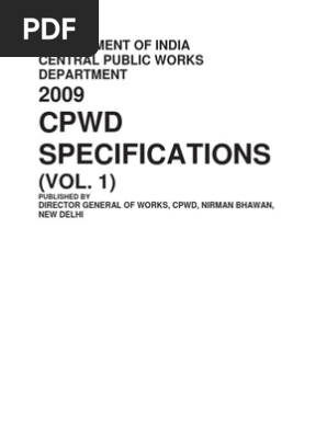 Cpwd Specifications 1 Brick Chimney