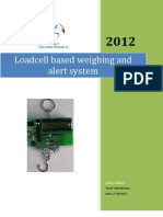 Loadcell Based Weighing and Alert System