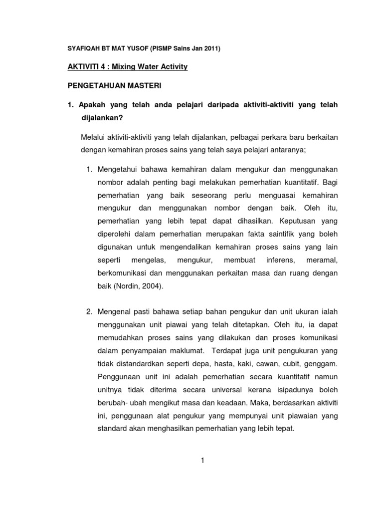 Pengetahuan Masteri 3 Kemahiran Mengukur Dan Menggunakan Nombor Pdf