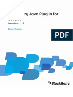 BlackBerry Java Plug in for Eclipse Release Notes 1884636 1018081901 001 1.5 US