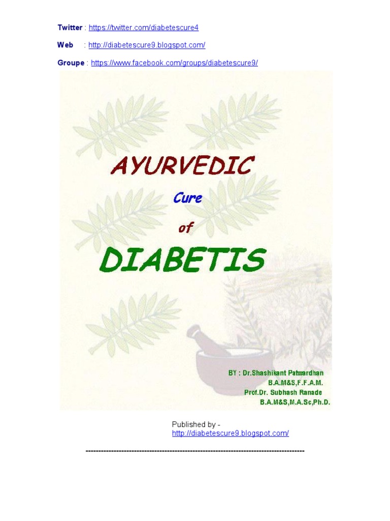 5032401 Ayurvedic Diabetes Cure Ayurveda Diabetes Mellitus